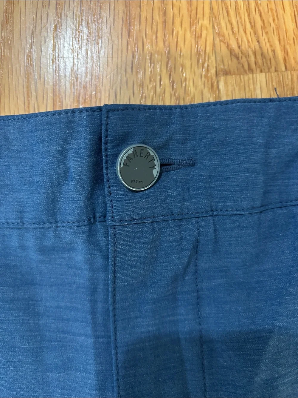 Faherty closure navy fabric